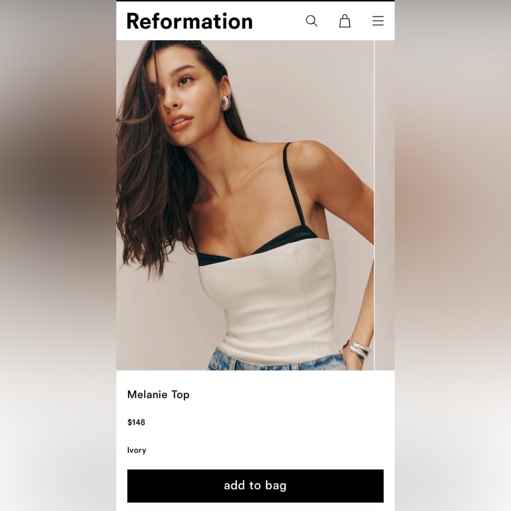 Reformation Melanie Top